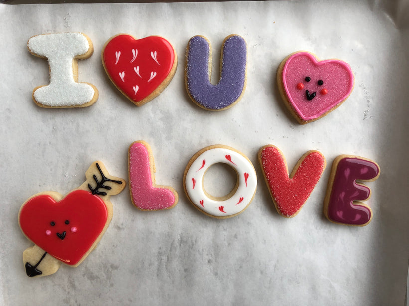Valentines Day Cookie Decorating